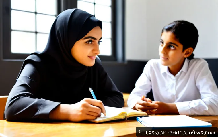 체험 기반 교육을 위한 전문가 인터뷰 - Photorealistic expert interview about experiential education in a modern Arab community learning cen...